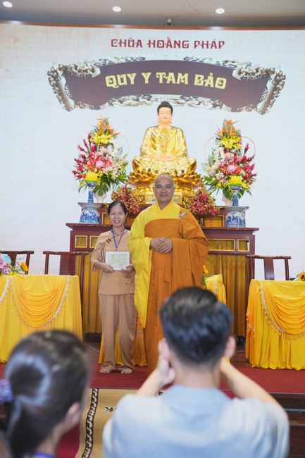 LỄ QUY Y TAM BẢO LẦN 03 (2026) - CHÙA HOẰNG PHÁP.