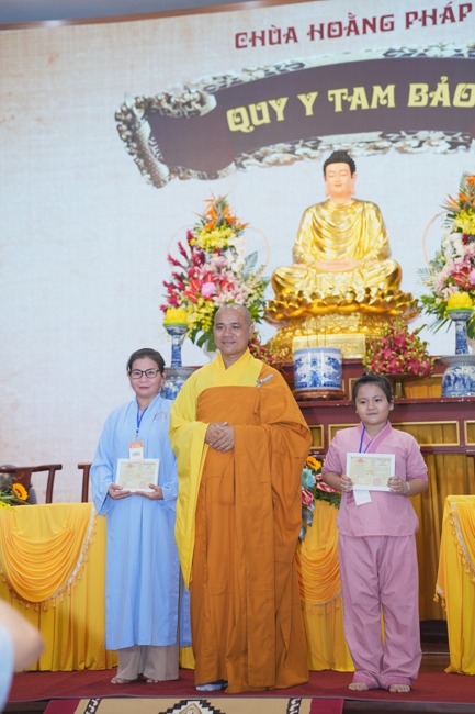 LỄ QUY Y TAM BẢO LẦN 03 (2026) - CHÙA HOẰNG PHÁP.