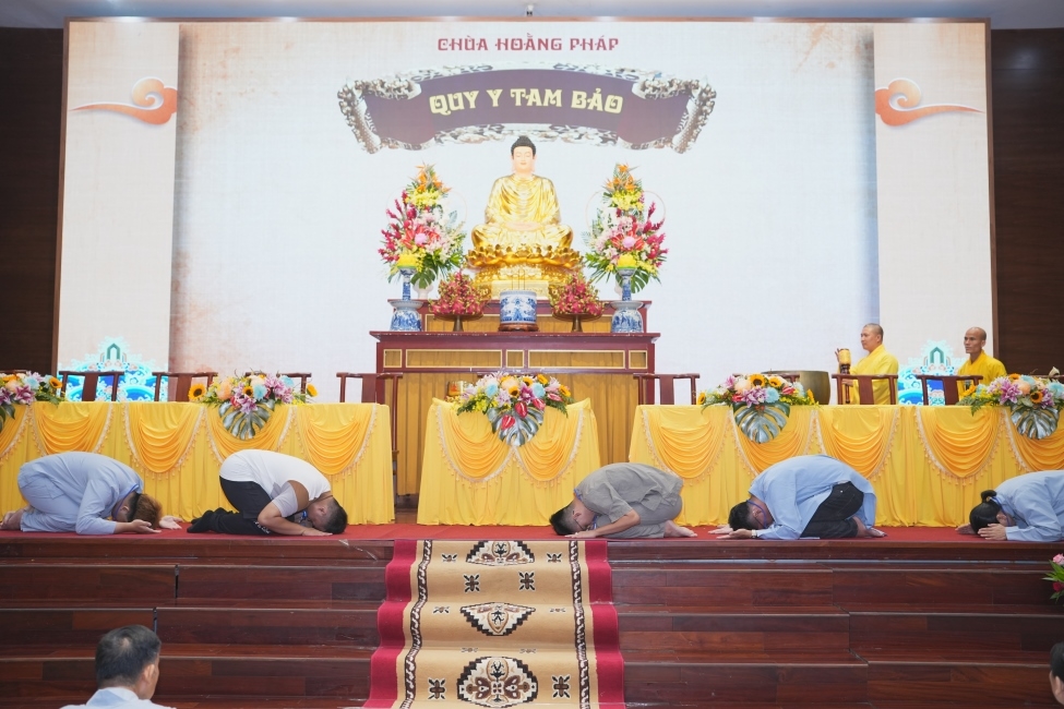 LỄ QUY Y TAM BẢO LẦN 03 (2026) - CHÙA HOẰNG PHÁP.