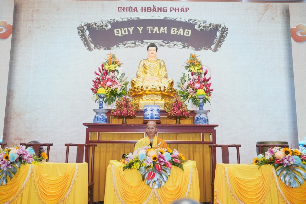 LỄ QUY Y TAM BẢO LẦN 03 (2026) - CHÙA HOẰNG PHÁP.