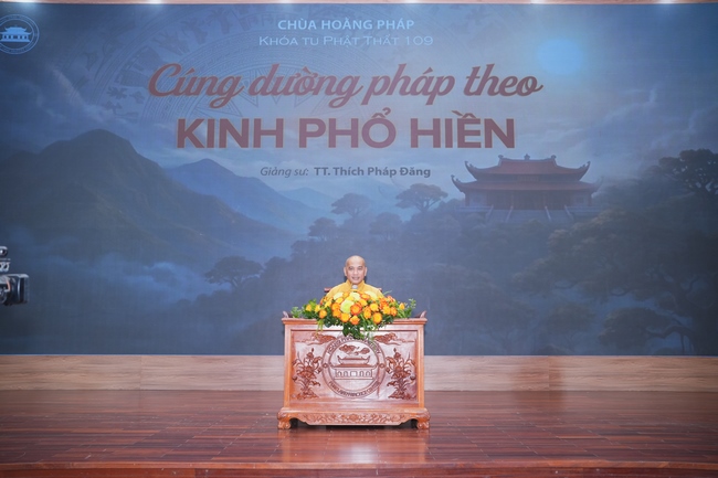 Pháp thoại Cúng Dường Pháp Theo Kinh Phổ Hiền - TT. Thích Pháp Đăng | Khoá tu Phật thất 109.