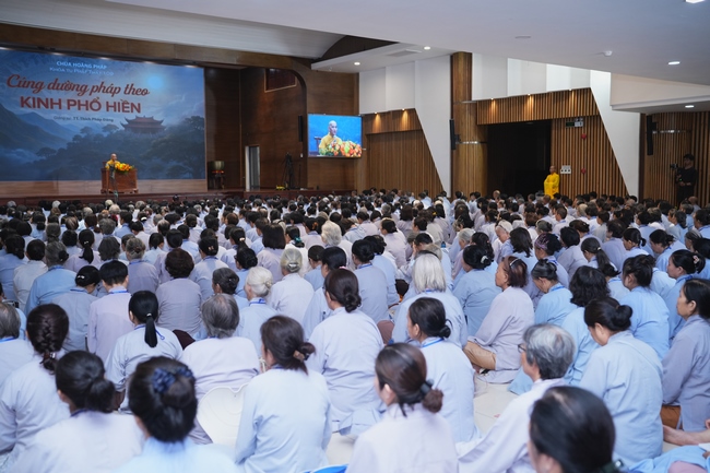 Pháp thoại Cúng Dường Pháp Theo Kinh Phổ Hiền - TT. Thích Pháp Đăng | Khoá tu Phật thất 109.