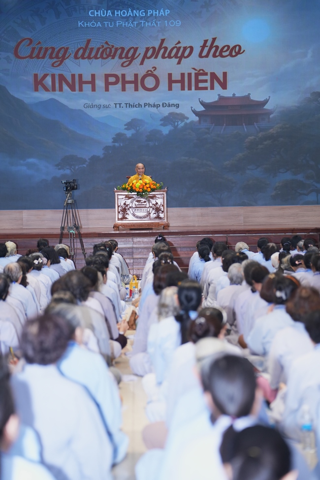 Pháp thoại Cúng Dường Pháp Theo Kinh Phổ Hiền - TT. Thích Pháp Đăng | Khoá tu Phật thất 109.