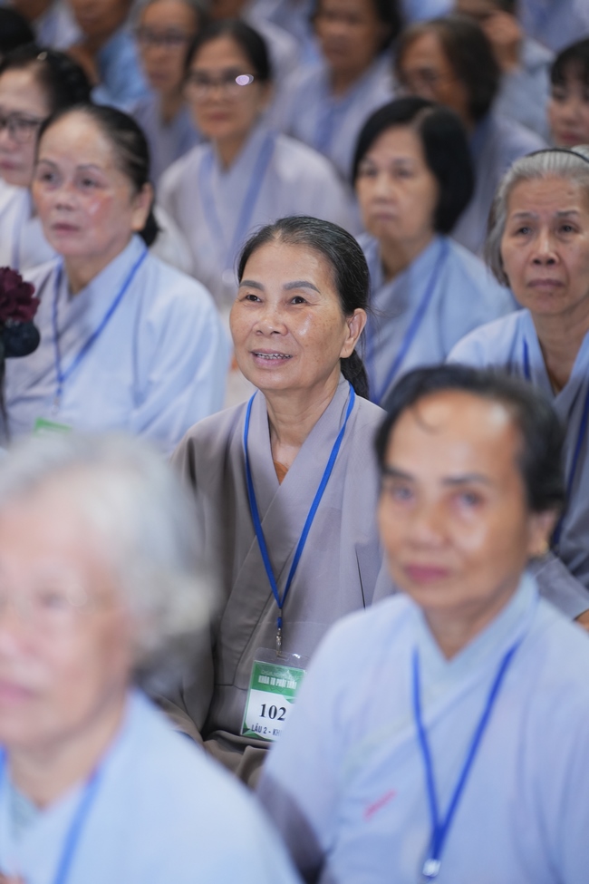 Dharma Talk: The Art of Dharma Gleaning Delivered by Venerable Nun Thich Nu Nhu Lan at the 109th Seven-Day Retreat.