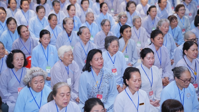 Khai khóa Khóa Tu Phật Thất lần thứ 109.