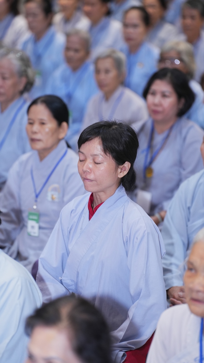 Khai khóa Khóa Tu Phật Thất lần thứ 109.