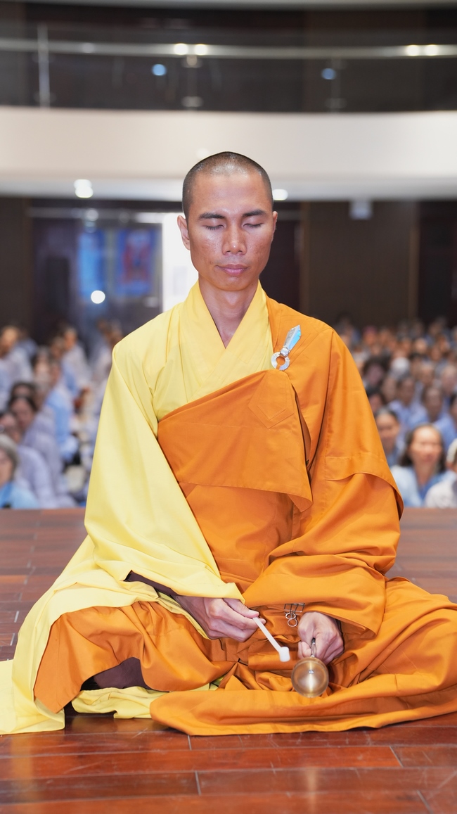 Khai khóa Khóa Tu Phật Thất lần thứ 109.