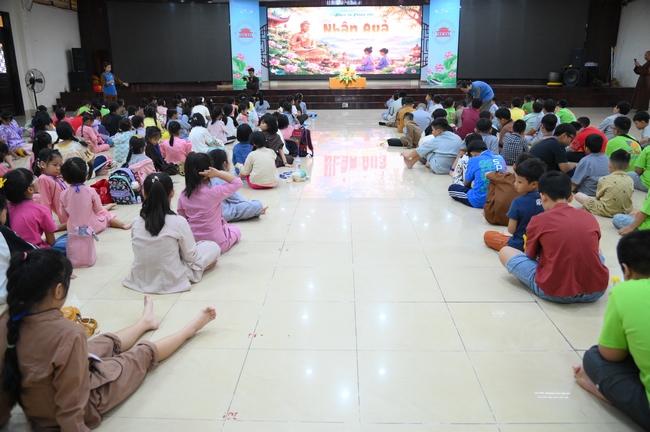 Khoá tu thiếu nhi “Em Về Bên Phật” Lần thứ 78.