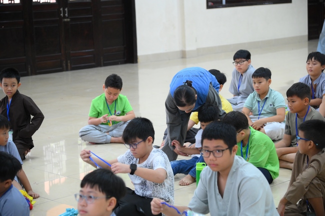 Khoá tu thiếu nhi “Em Về Bên Phật” Lần thứ 78.