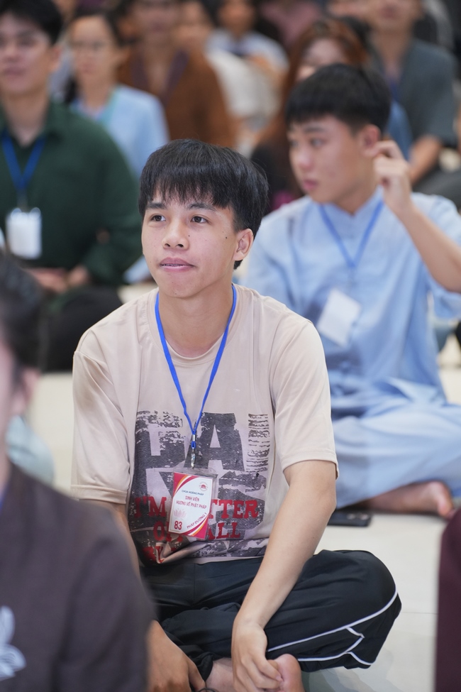 Khóa tu sinh viên “Hướng Về Phật Pháp”.