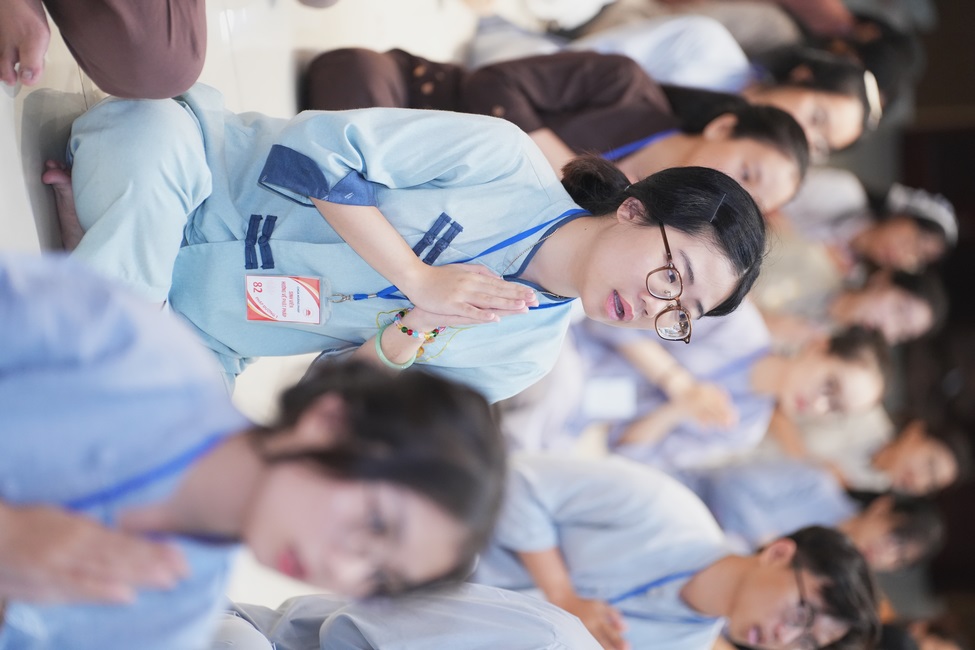 Khóa tu sinh viên “Hướng Về Phật Pháp”.