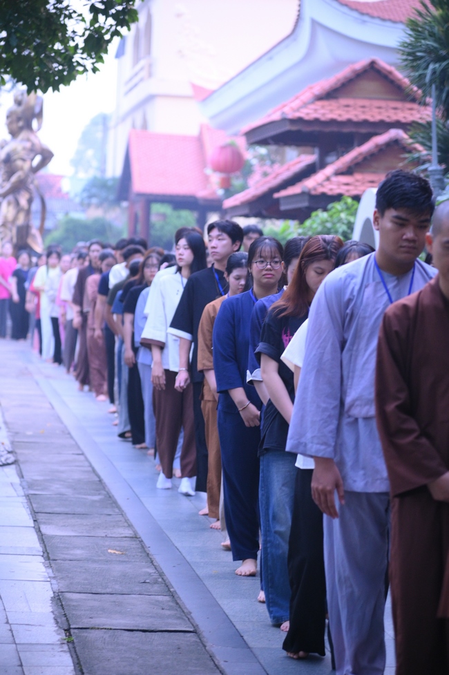 Khóa tu sinh viên “Hướng Về Phật Pháp”.
