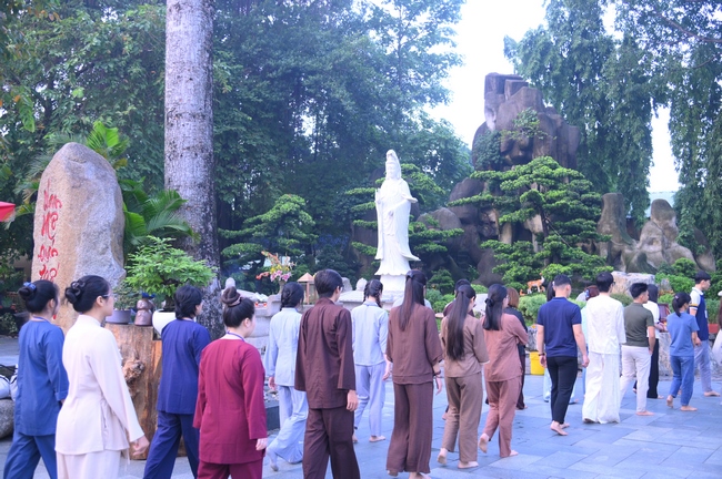 Khóa tu sinh viên “Hướng Về Phật Pháp”.