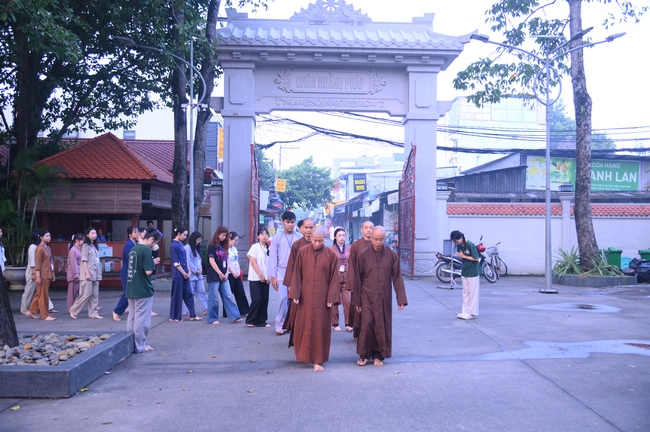 Khóa tu sinh viên “Hướng Về Phật Pháp”.