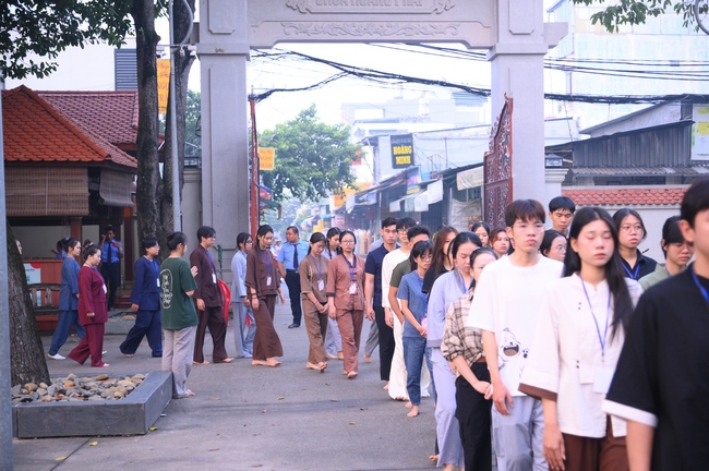 Khóa tu sinh viên “Hướng Về Phật Pháp”.