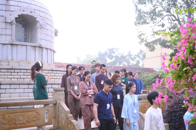 Khóa tu sinh viên “Hướng Về Phật Pháp”.