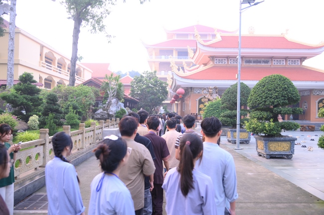 Khóa tu sinh viên “Hướng Về Phật Pháp”.