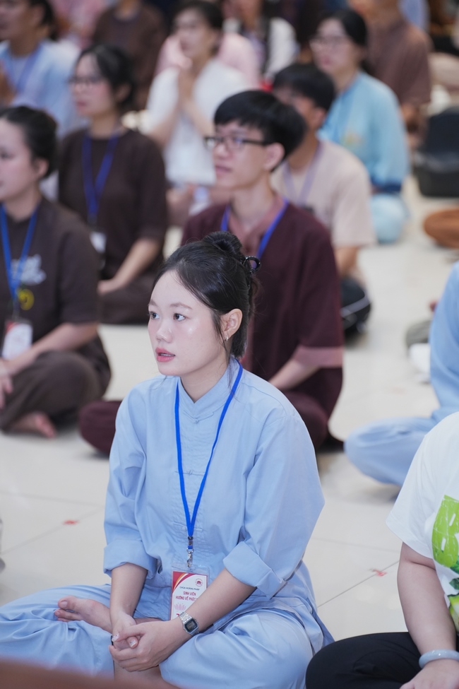 Khóa tu sinh viên “Hướng Về Phật Pháp”.