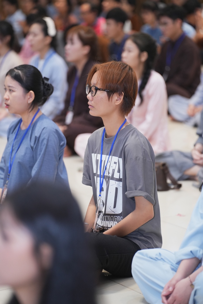 Khóa tu sinh viên “Hướng Về Phật Pháp”.