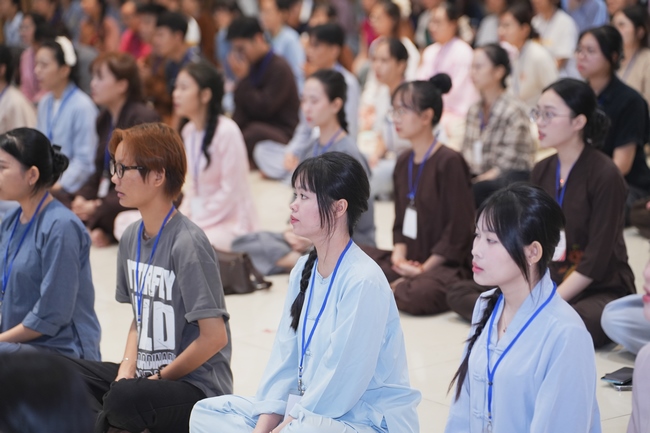 Khóa tu sinh viên “Hướng Về Phật Pháp”.