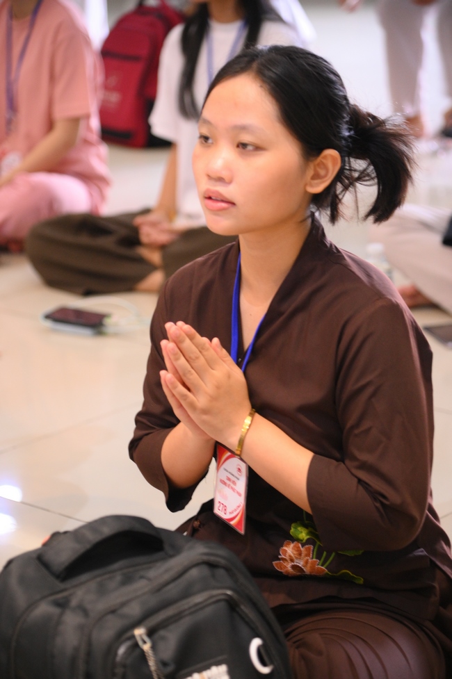 Khóa tu sinh viên “Hướng Về Phật Pháp”.