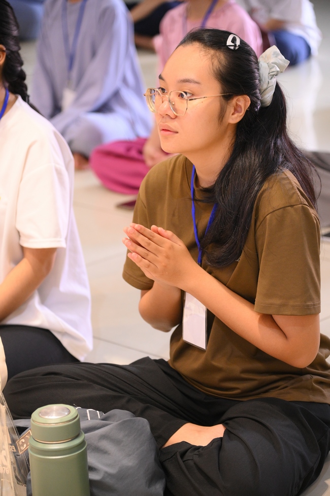 Khóa tu sinh viên “Hướng Về Phật Pháp”.