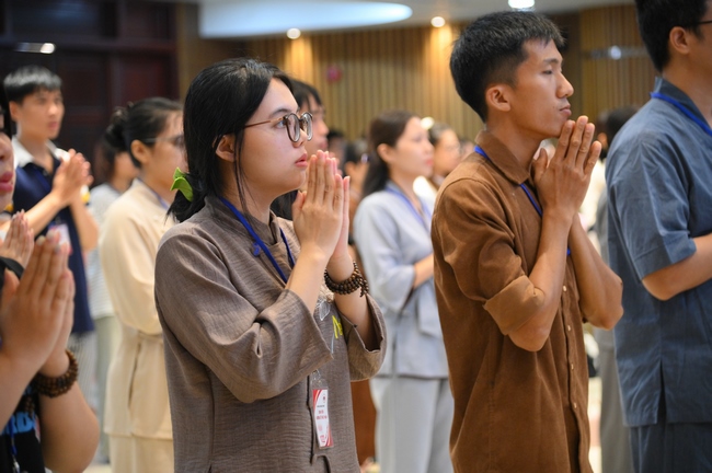 Khóa tu sinh viên “Hướng Về Phật Pháp”.