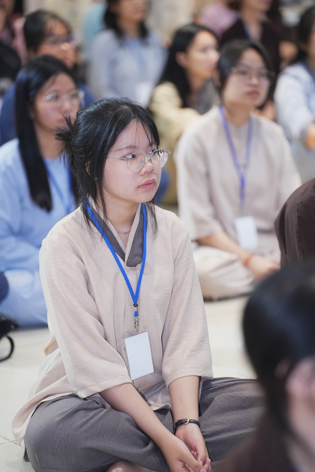 Khóa tu sinh viên “Hướng Về Phật Pháp”.