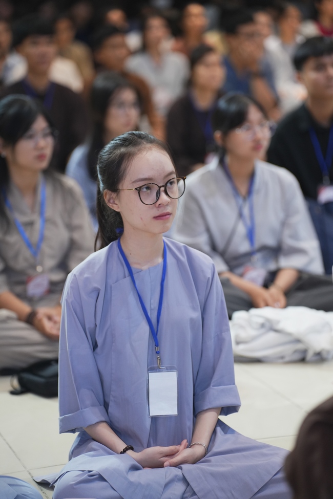 Khóa tu sinh viên “Hướng Về Phật Pháp”.