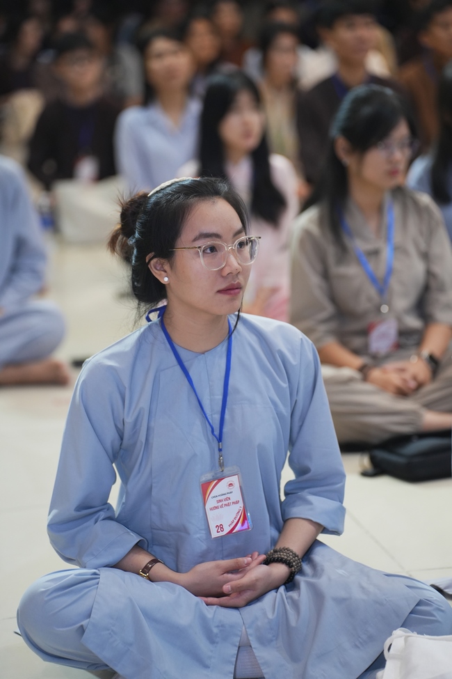 Khóa tu sinh viên “Hướng Về Phật Pháp”.