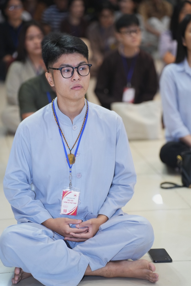 Khóa tu sinh viên “Hướng Về Phật Pháp”.